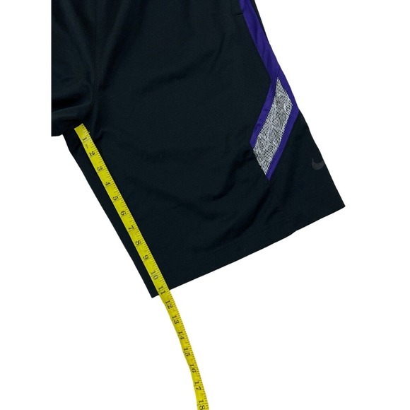 Nike Dri-Fit Kobe Bryant Mamba Men Black Purple Basketball Shorts Sz L - Picture 2 of 7